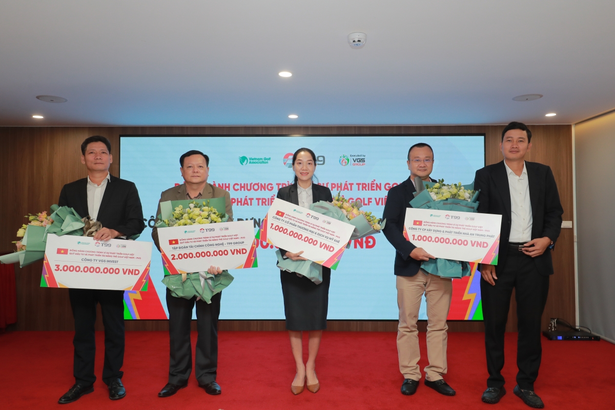 Các đơn vị đồng hành cùng Quỹ đầu tư phát triển Tài năng trẻ Golf Việt Nam