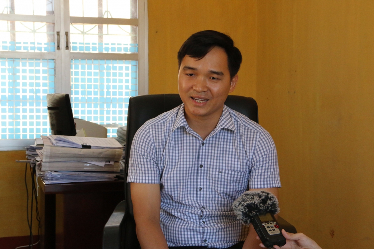 Ông Đặng Minh Hiệp - PGĐ Phụ trách Trung tâm phát triển quỹ đất huyện Lục Yên