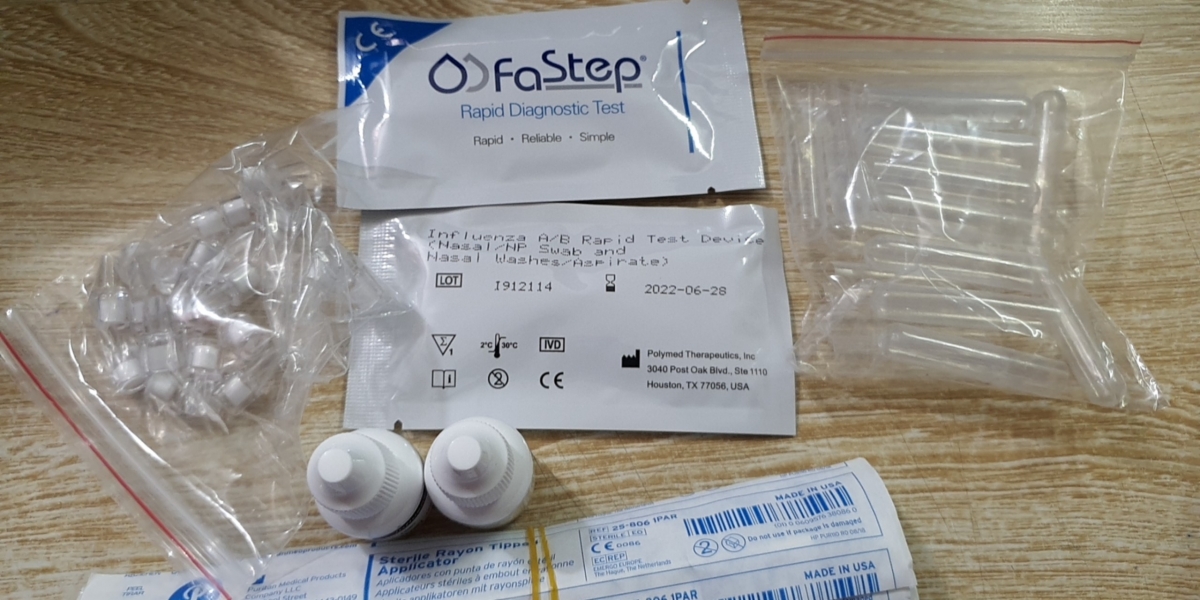 Nhiều loại kit test nhanh cúm A được bán phổ biến trên mạng