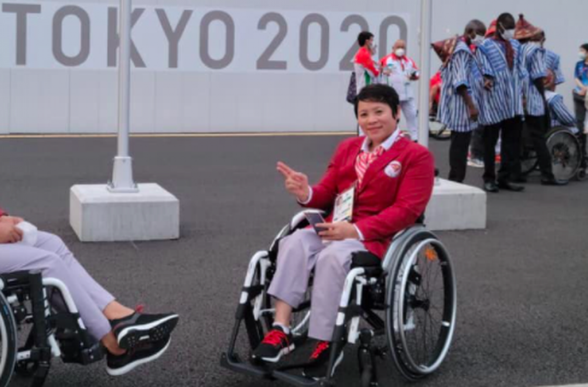 Châu Hoàng Tuyết Loan tham dự  Paralympic Tokyo 2020 