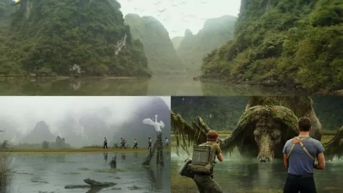 Ninh Bình xuất hiện trên bom tấn Hollywood "Kong: Đảo đầu lâu"