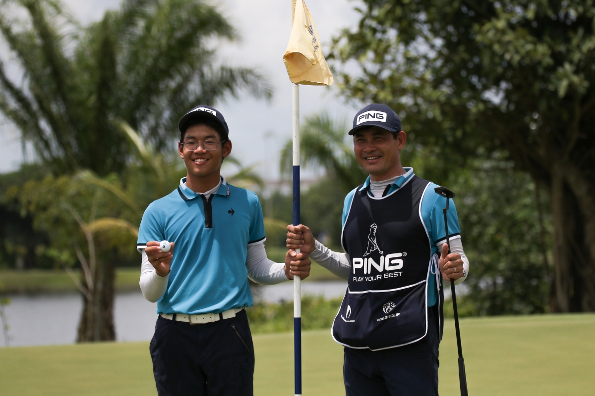 Golfer trẻ Lê Khánh Hưng có danh hiệu quốc gia đầu tiên ở tuổi 14
