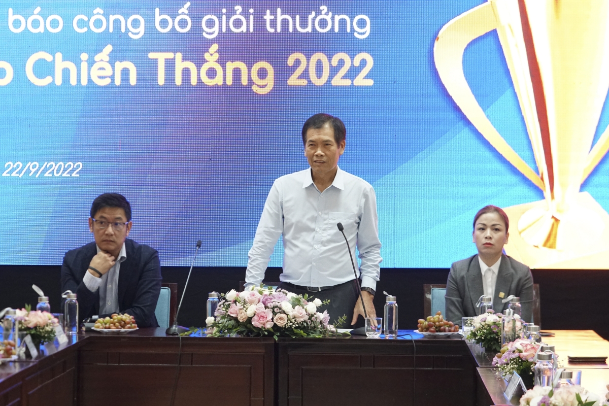 Ông Trần Đức Phấn, Phó Tổng cục trưởng Tổng cục TDTT, Trưởng BTC Cúp Chiến thắng