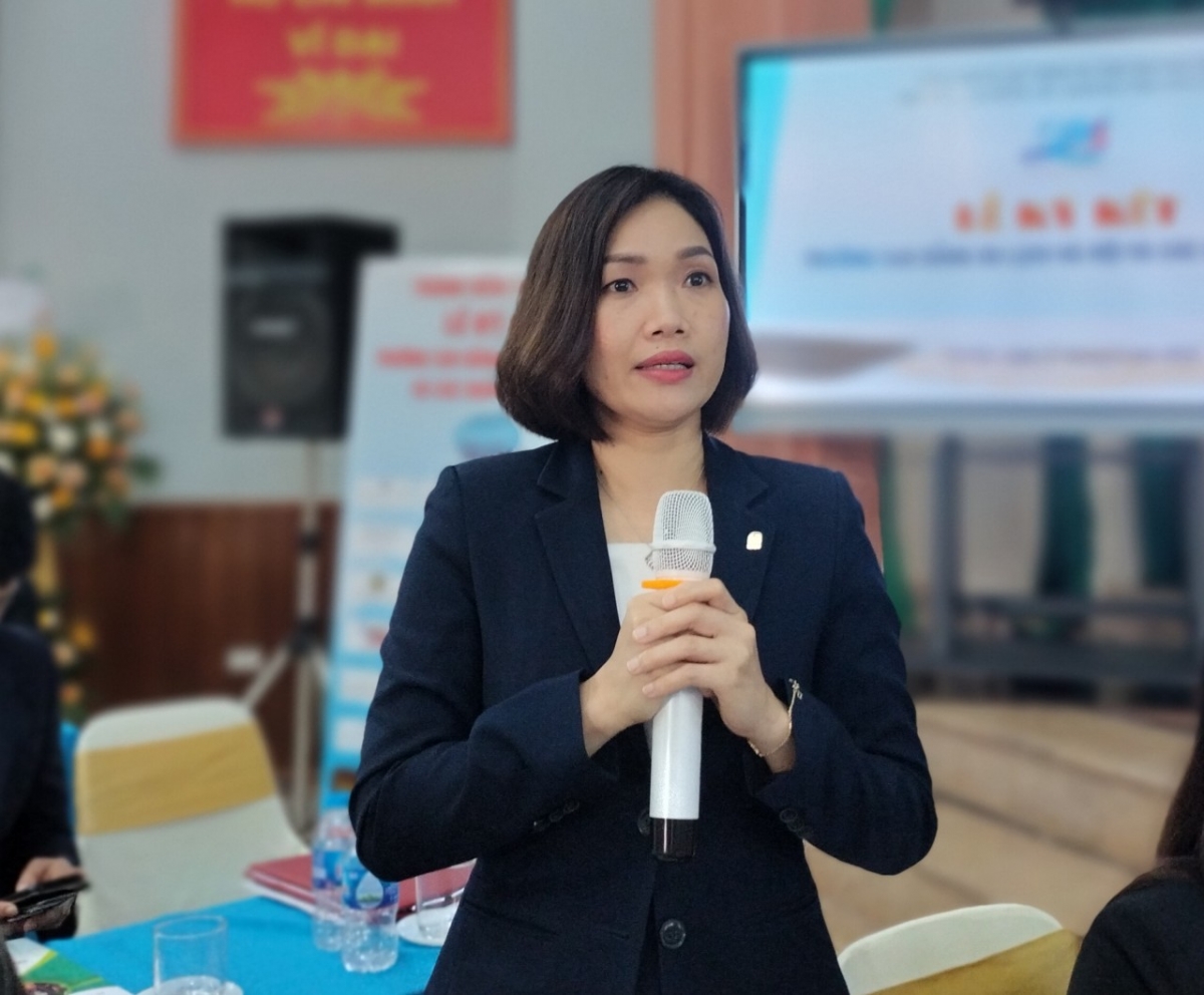 Bà Vũ Thị Mai, Giám đốc nhân sự Khách sạn Pan Pacific Hà Nội