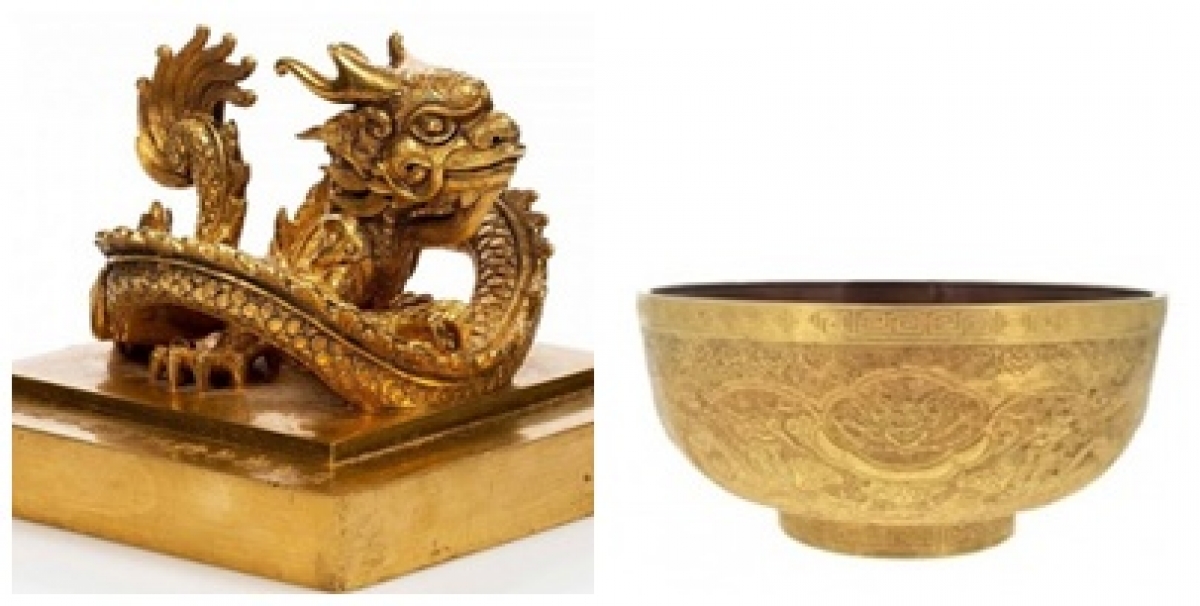 2 cổ vật được cho là có liên quan đến triều Nguyễn dự kiến được MILLON.COM (Pháp) đưa lên sàn đấu giá vào ngày 31/10/2022