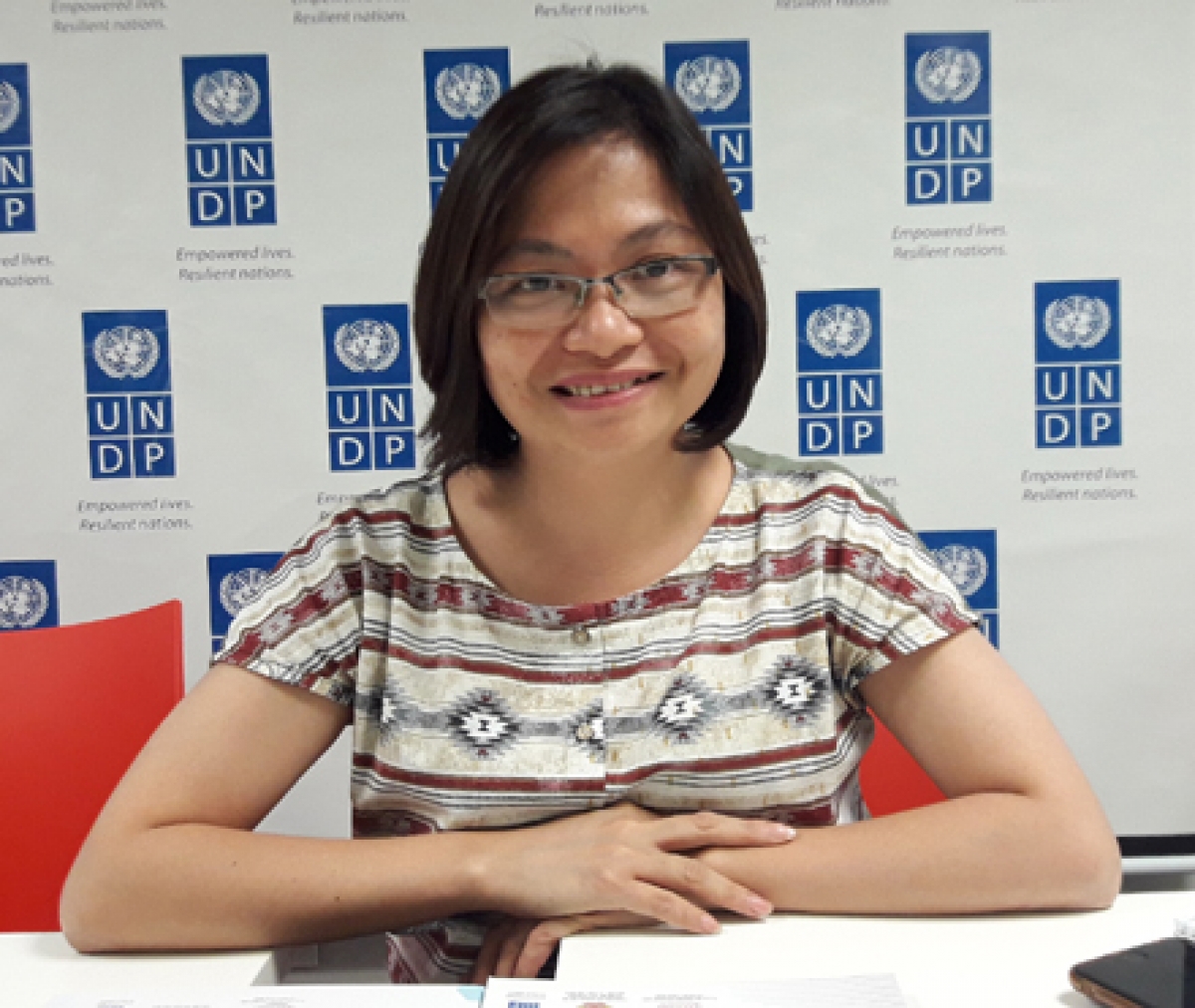 Bà Đỗ Thị Thanh Huyền, Chuyên gia phân tích chính sách công của Chương trình phát triển Liên hợp Quốc tại Việt nam