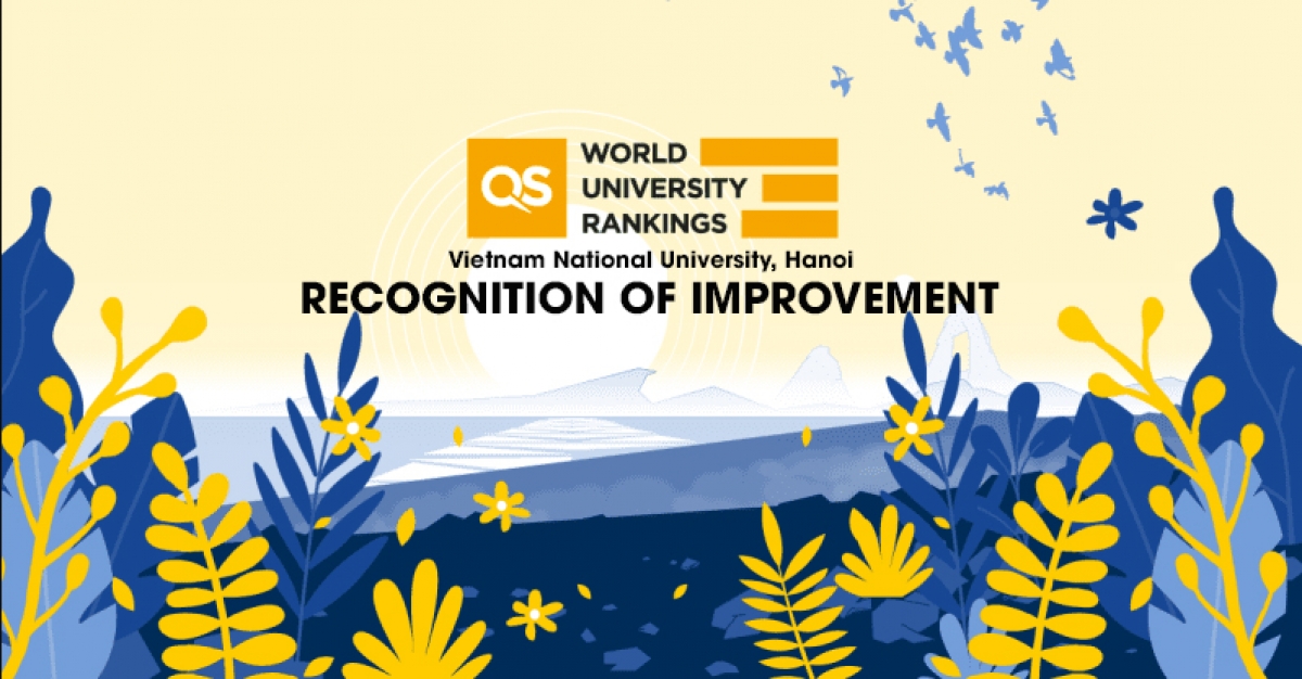 Chứng nhận giải thưởng quốc tế về cải tiến chất lượng sẽ được QS trao cho ĐHQG Hà Nội vào tháng 11/2022 tại Indonesia.