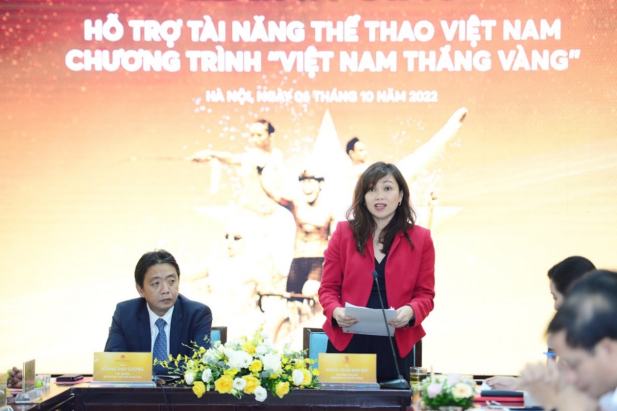 Bà Venus Teoh Kim Wei - Phó tổng giám đốc SABECO