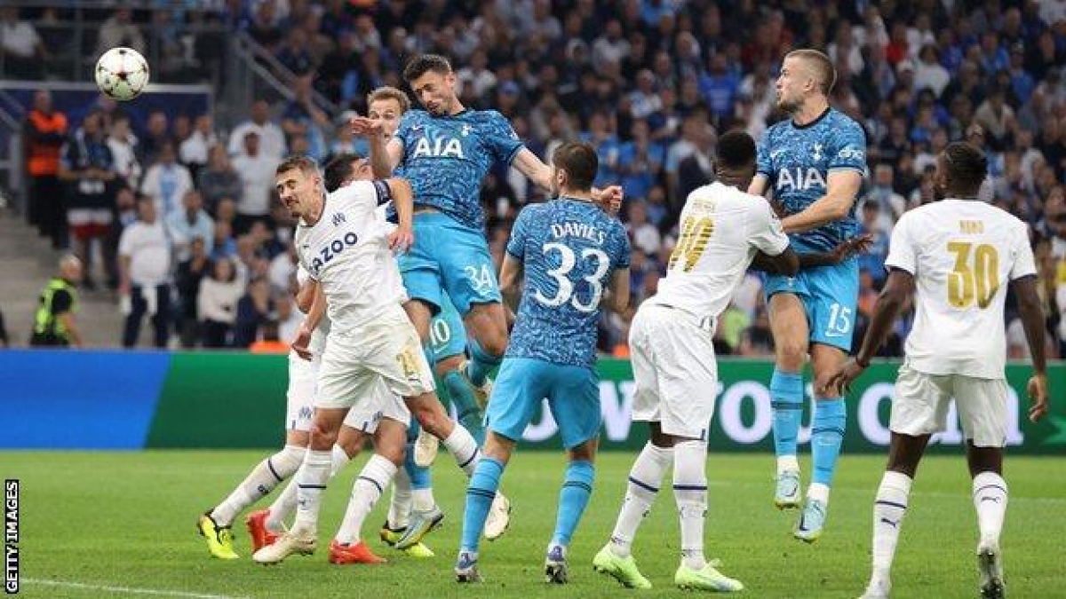 Tottenham chật vật giành vé đi tiếp sau khi vượt qua Marseille (Ảnh: Getty Images)