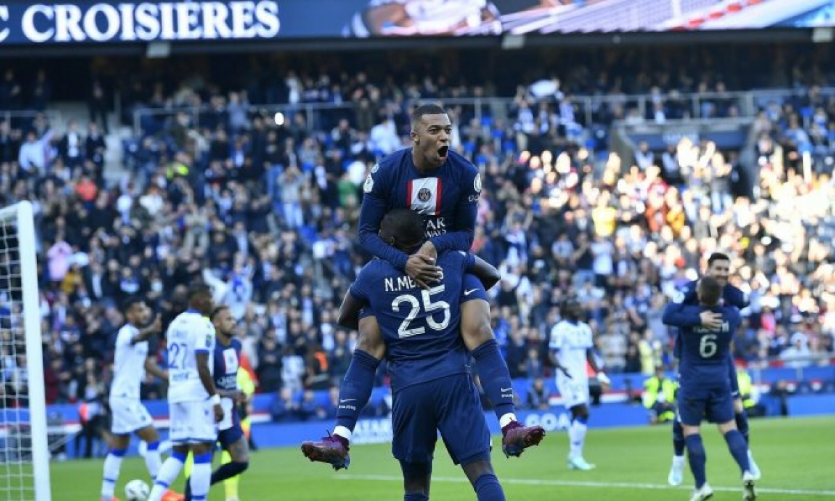 PSG đang thể hiện sức mạnh vô song tại sân chơi Ligue 1 (Ảnh: Internet)