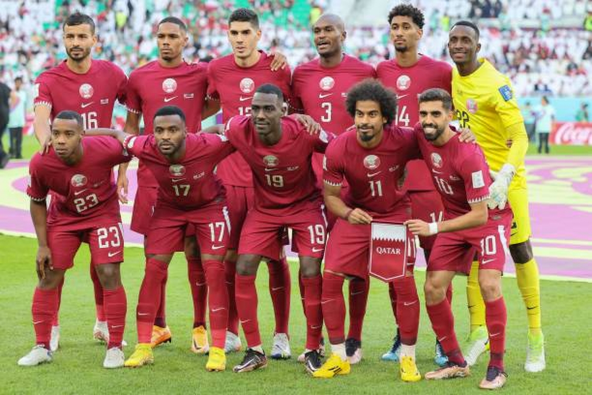 Đội tuyển Qatar lập kỷ lục buồn tại World Cup 2022 (Ảnh: Internet)