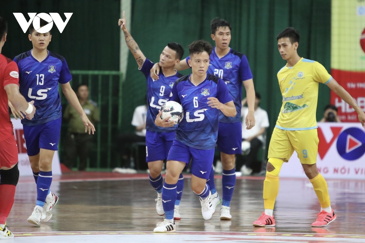 Thái Sơn Nam đánh bại Sanvinest Khánh Hoà 5-3