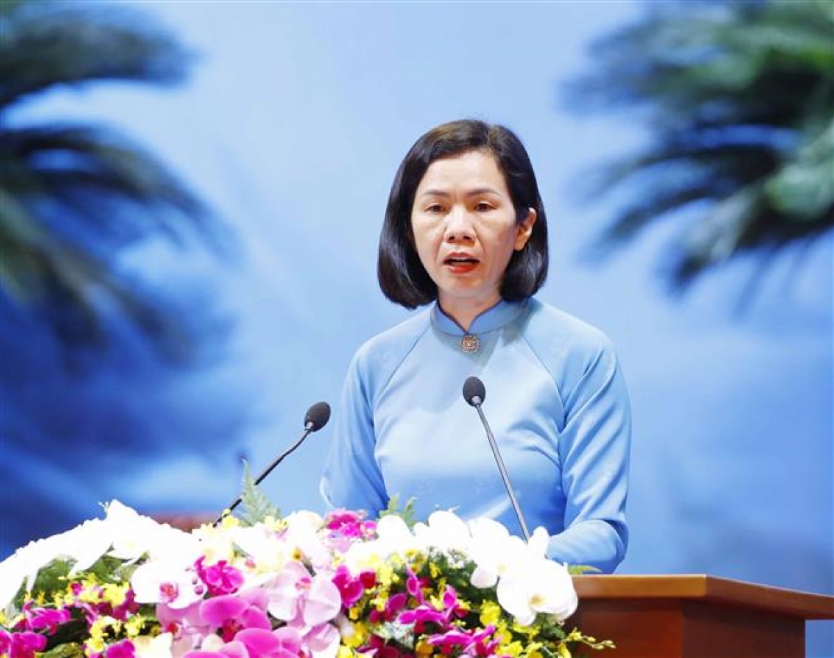 Bà Nguyễn Thị Minh Hương, Phó Chủ tịch Hội LHPNVN