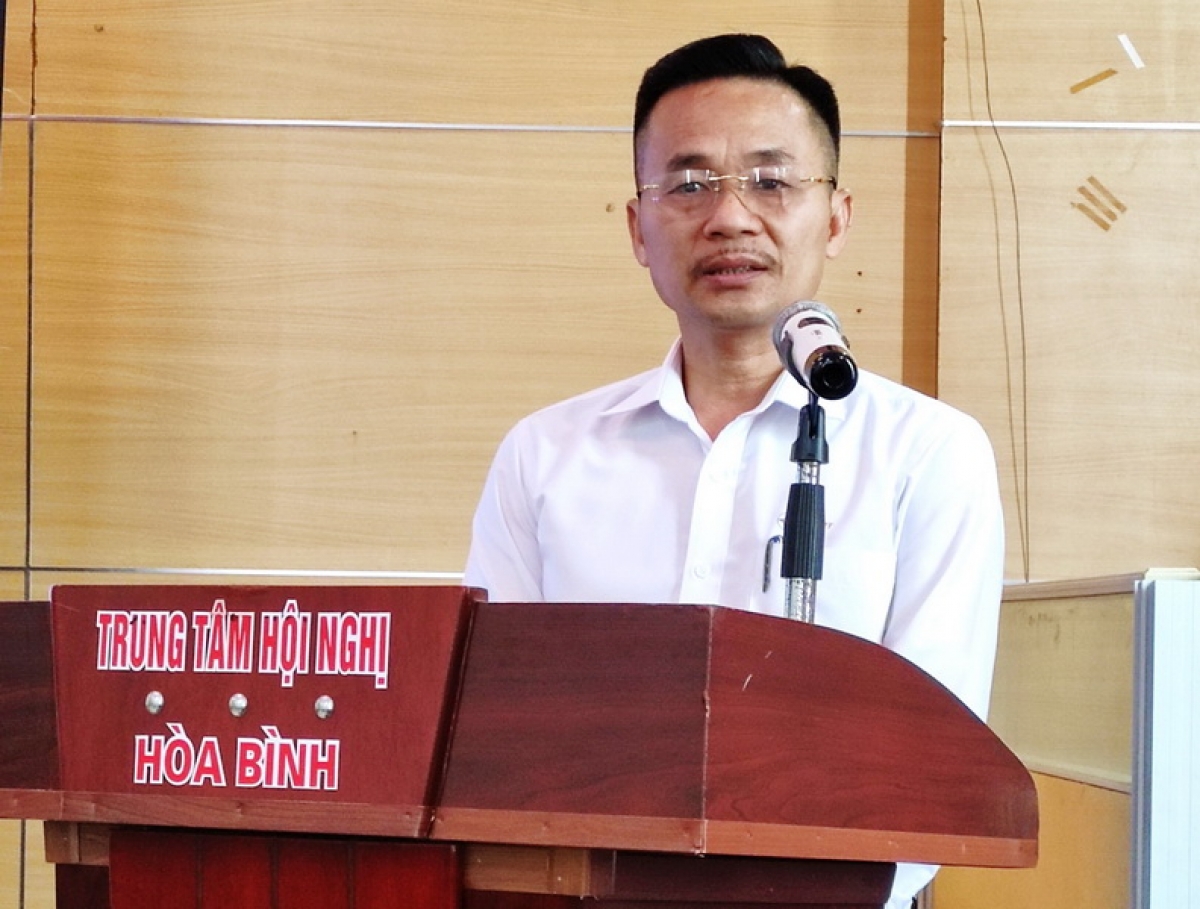 Ông Nguyễn Văn Giang - Giám đốc Truyền tải điện Hòa Bình
