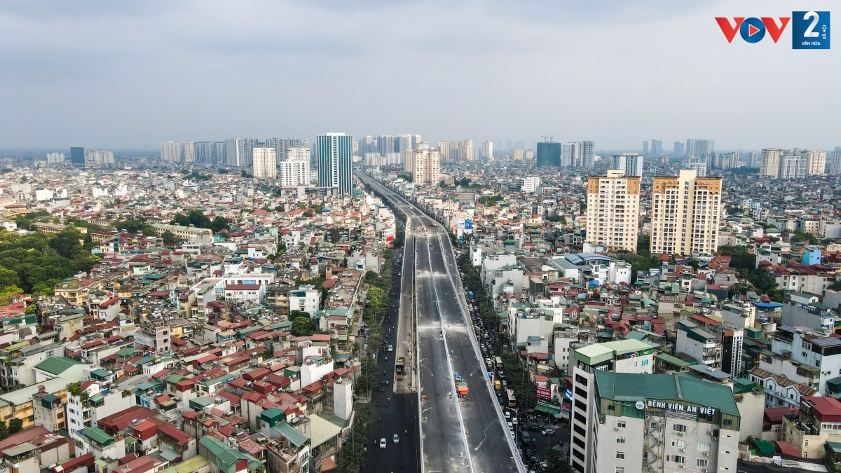 Đây là một trong những công trình trọng điểm của Thủ đô, nối liền 3 quận trung tâm gồm Hai Bà Trưng, Đống Đa, Thanh Xuân.