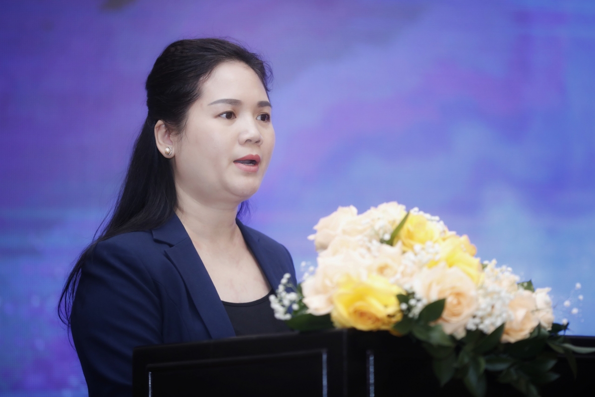 Bà Nguyễn Thanh Hà – Phó Tổng thư ký Liên đoàn bóng đá Việt Nam