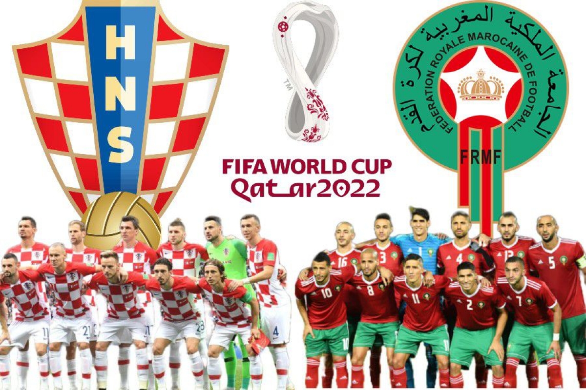 Morocco và Croatia là hai đội bóng giành vé đi tiếp ở bảng F (Ảnh: Internet)