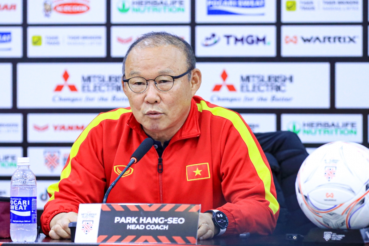 HLV Park Hang Seo khẳng định tuyển Việt Nam chưa từng thua Malaysia
