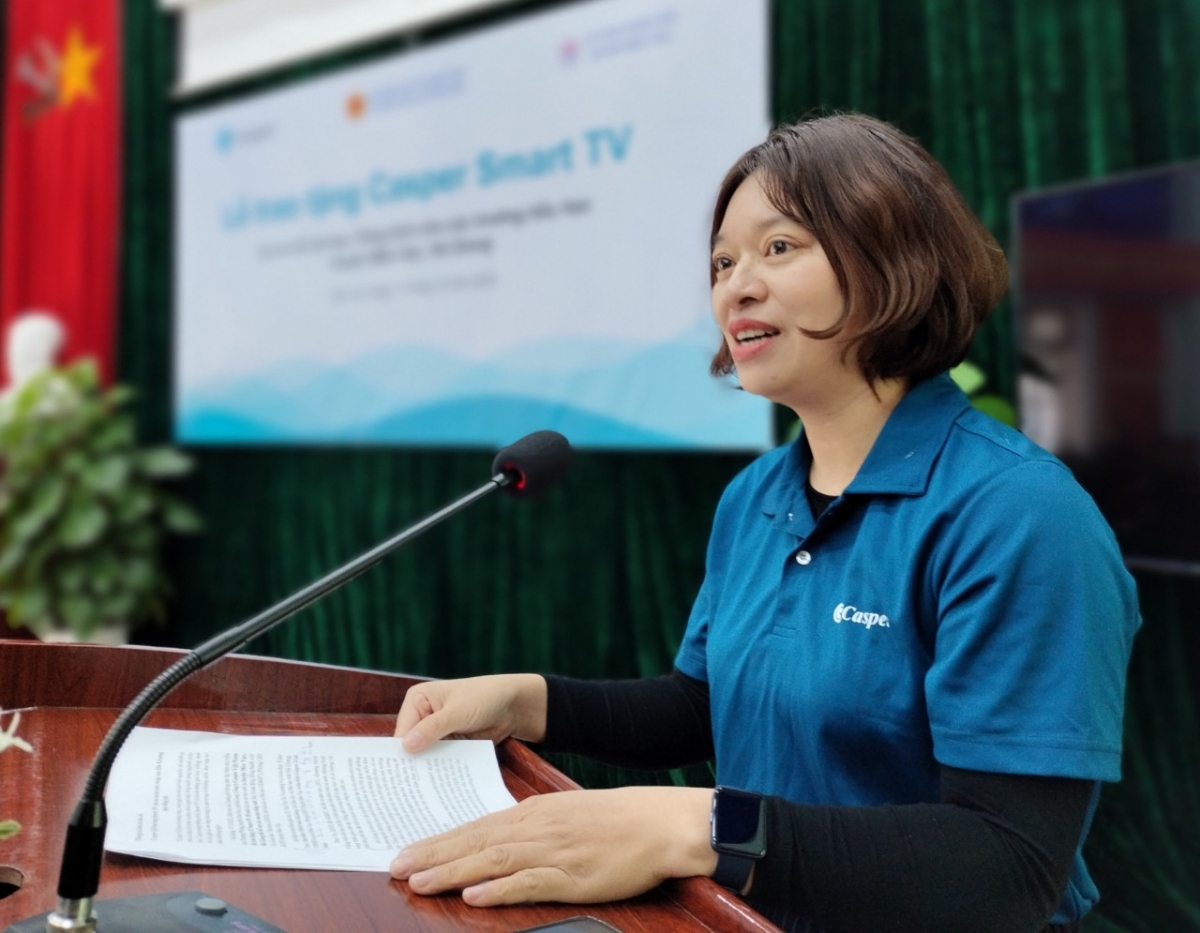 Bà Nguyễn Thị Đào Phương, Đại diện truyền thông Công ty Casper