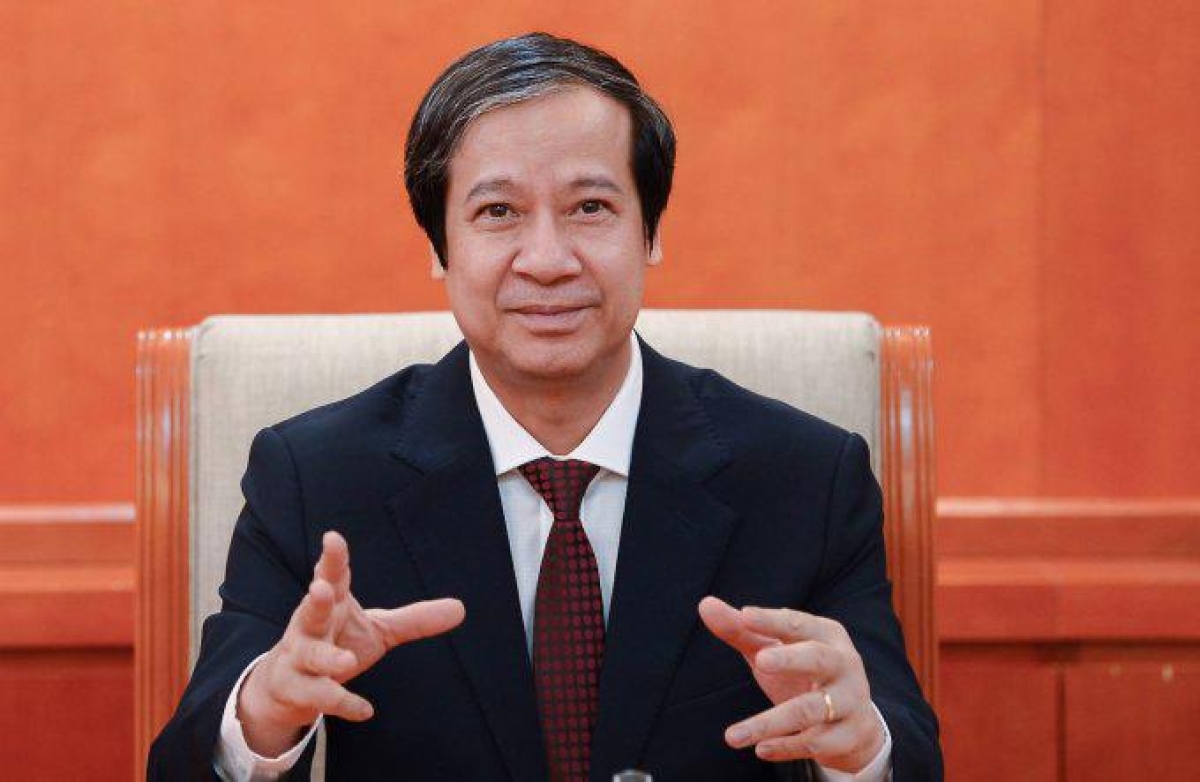 Bộ trưởng Bộ Giáo dục và Đào tạo Nguyễn Kim Sơn
(Ảnh: Bộ Giáo dục-Đào tạo)