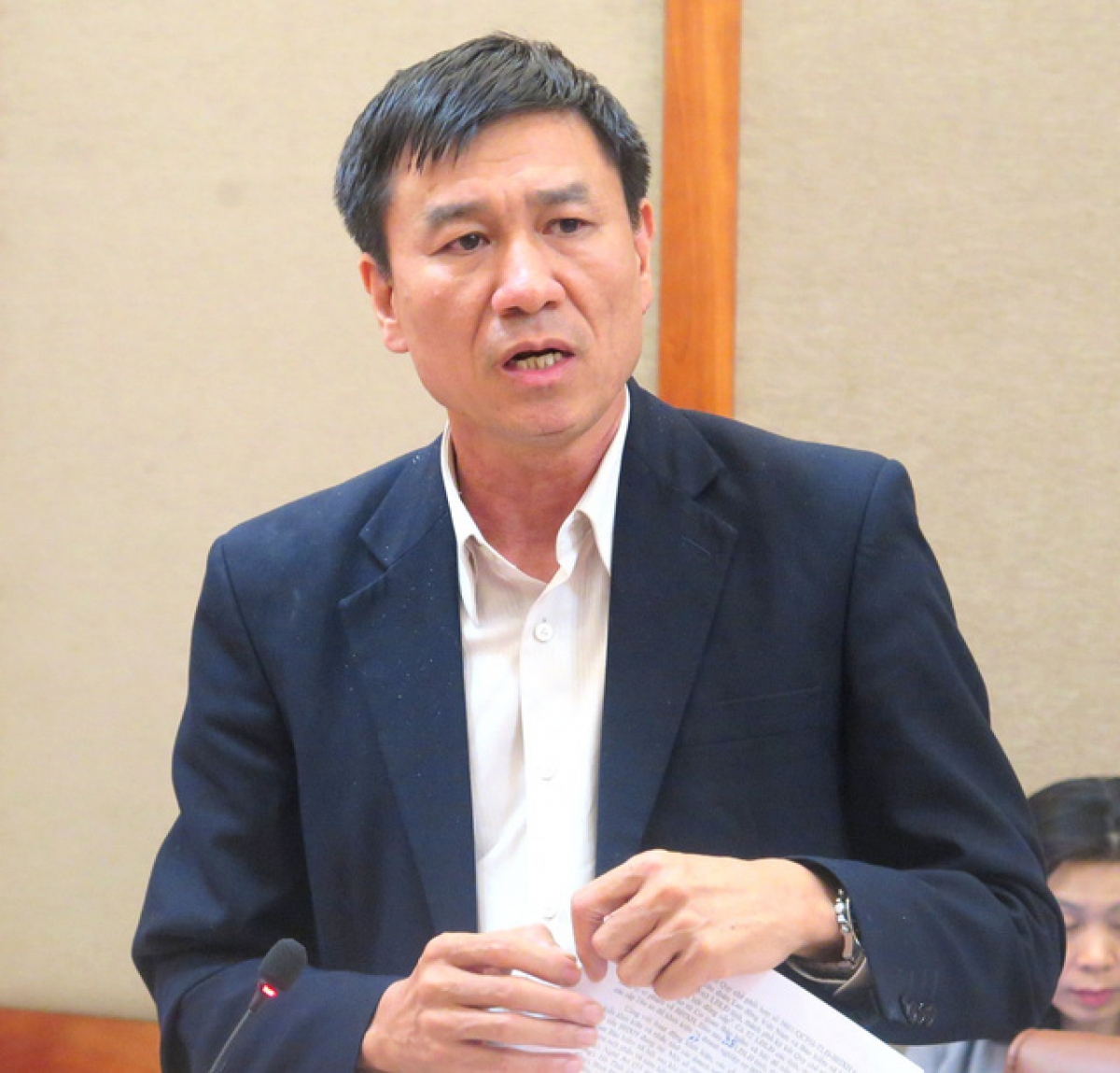 Ông Lê Đình Quảng, Phó Trưởng Ban Chính sách pháp luật, Tổng Liên đoàn Lao động Việt Nam