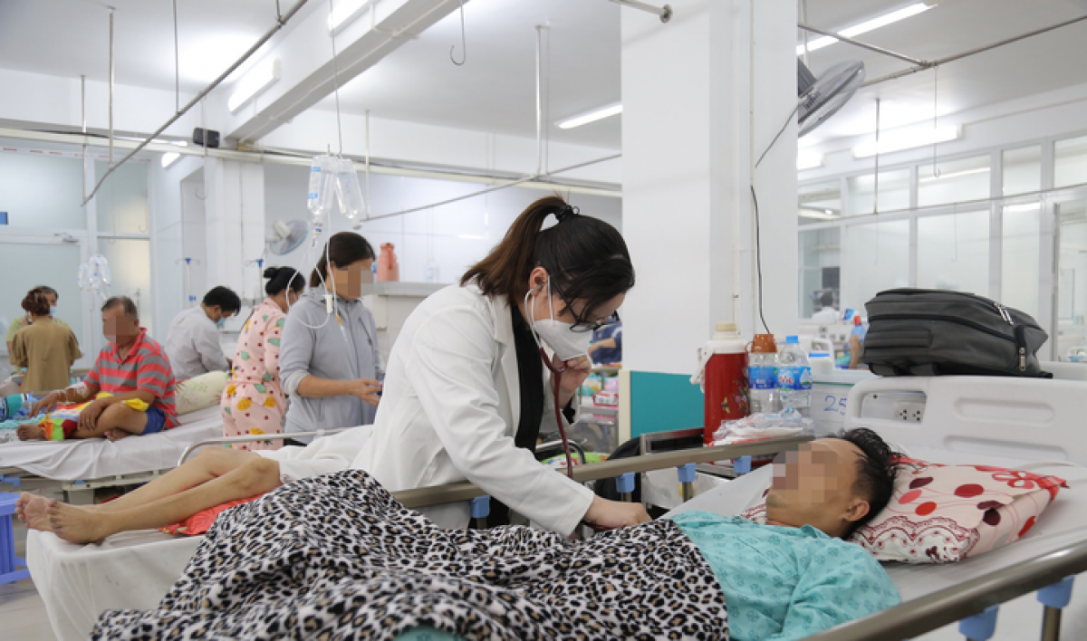 Bệnh nhân đột quỵ được cấp cứu tại Bệnh viện Nhân dân 115