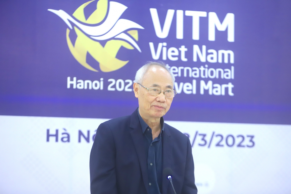 Ông Vũ Thế Bình - Chủ tịch Hiệp hội Du lịch Việt Nam, Trưởng BTC hội chợ VITM
