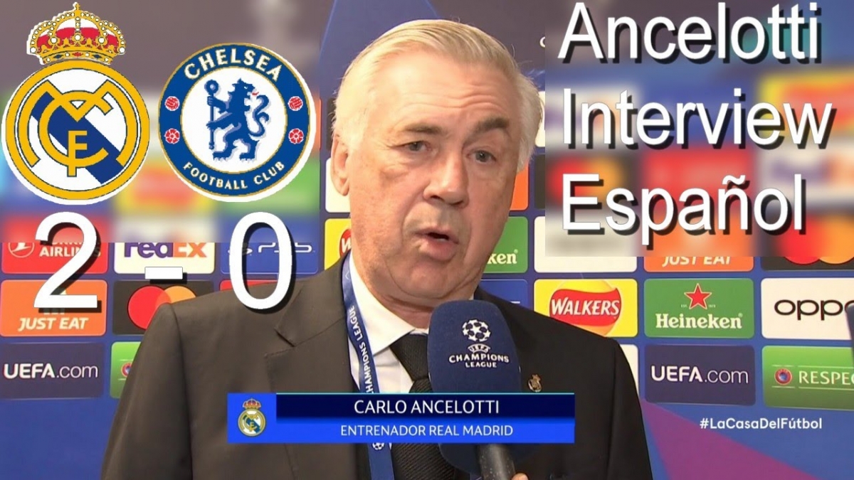 HLV Carlo Ancelotti cảnh báo các cầu thủ Real không được chủ quan trước Chelsea vì đôi bên vẫn còn trận lượt về