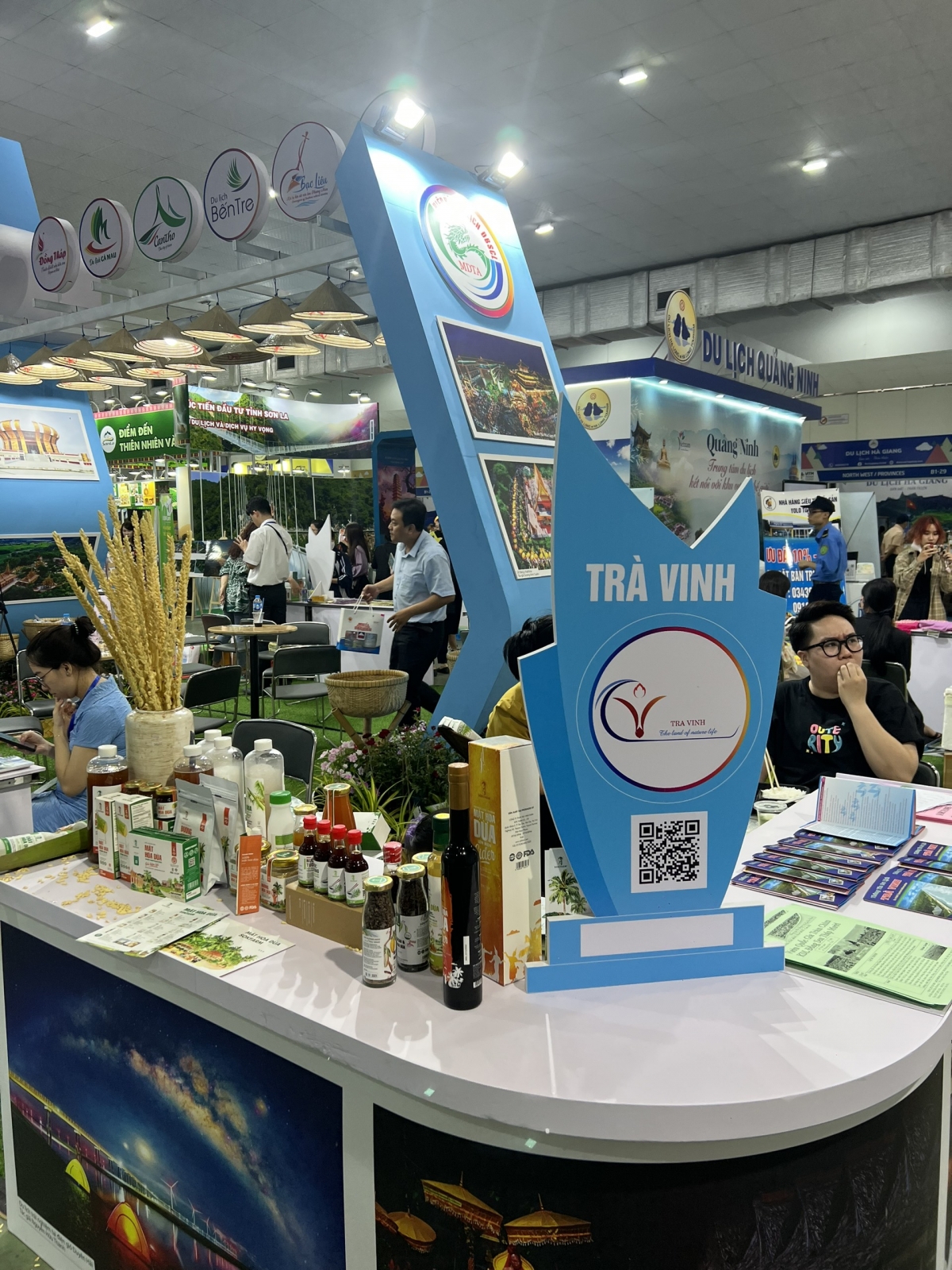 Gian hàng tỉnh Trà Vinh tại Hội chợ VITM Hà Nội 2023