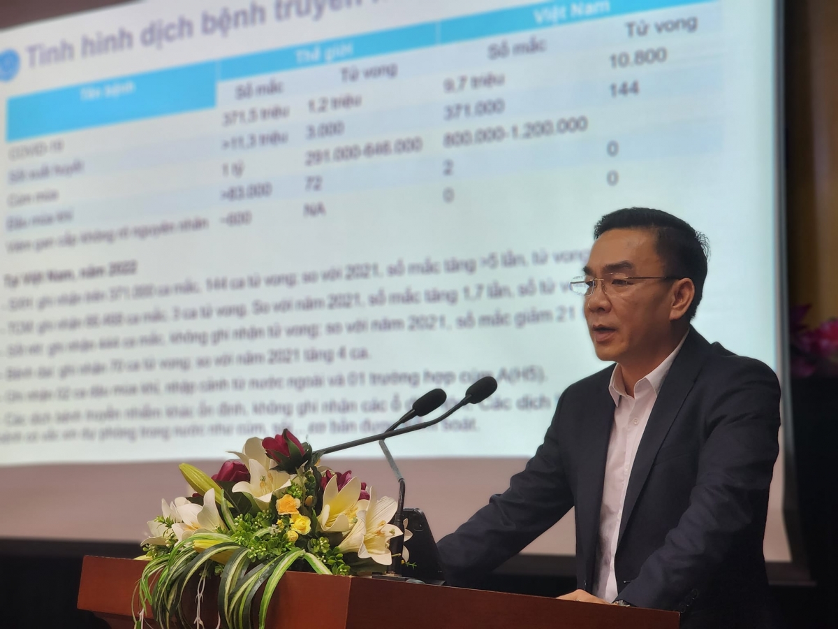 Ông Nguyễn Lương Tâm - Phó Cục trưởng Cục Y tế dự phòng, Bộ Y tế