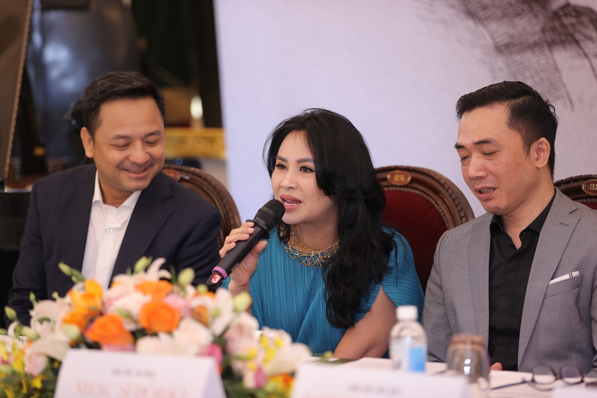 Chương trình có sự góp mặt của 4 ca sĩ khách mời: Thanh Lam, Hà Trần, Tấn Minh, Ngọc Anh. (Ảnh: Hoà Nguyễn)