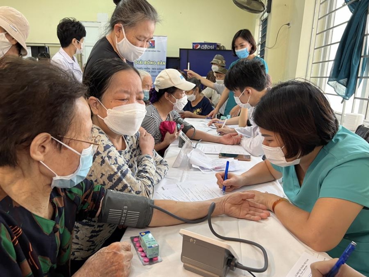 180.000 người dân huyện mê Linh sẽ được khám bệnh miễn phí
