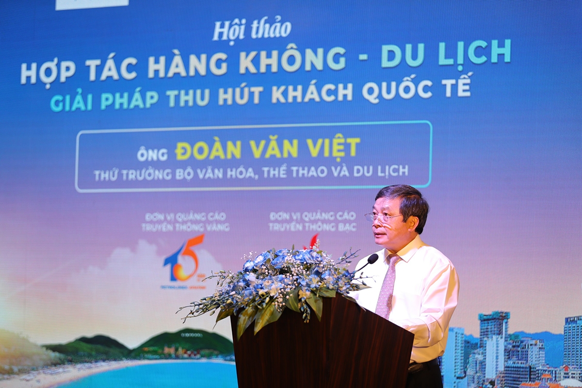 Thứ trưởng Bộ Văn hóa, Thể thao và Du lịch Đoàn Văn Việt. Ảnh: Báo Văn hóa