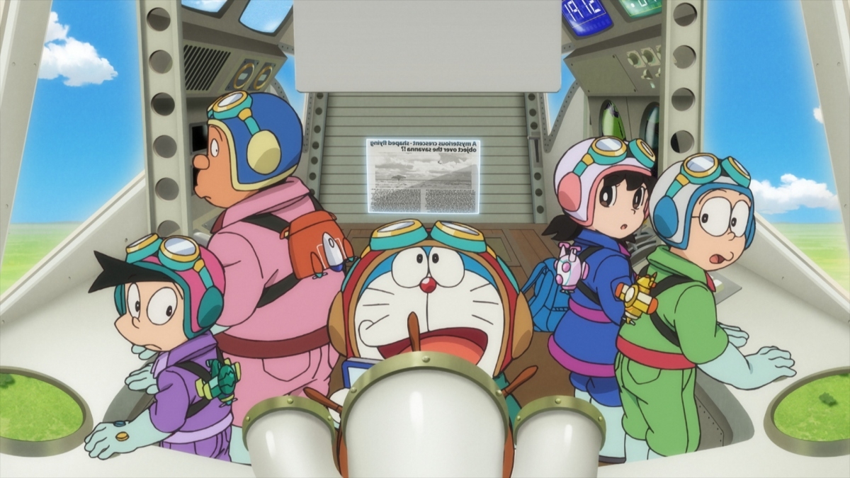 Các hình ảnh trong phần phim mới của Doraemon cũng tràn ngập khắp nơi, chứng tỏ sức hút tuyệt vời của thương hiệu Mèo Ú tại Việt Nam