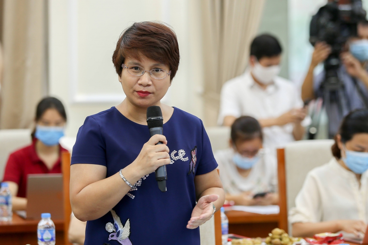 Bà Nguyễn Thu Thủy, Vụ trưởng Vụ Giáo dục đại học (Bộ GD-ĐT)