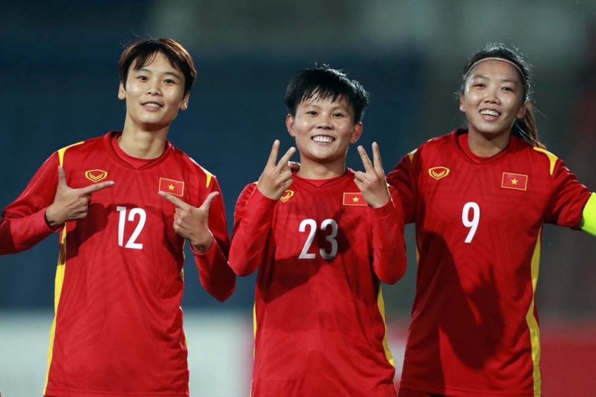 Bích Thùy và các đồng đội quyết tâm trả nợ nữ Myanmar ở trận đấu chiều ngày 06/5.
