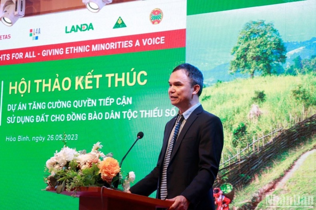 Ông Phạm Văn Lương, Giám đốc quốc gia Helvetas Việt Nam