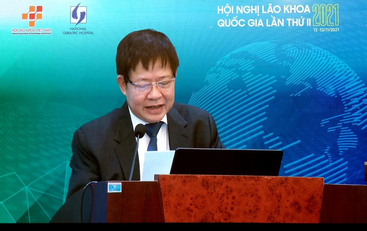 GS.TS Phạm Thắng, Chủ tịch Hội Lão khoa Việt Nam (Ảnh KT)