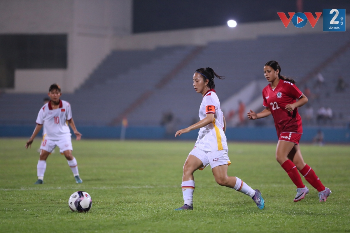 U20 nữ Việt Nam thể hiện trình độ kỹ thuật vượt trội so với các đối thủ