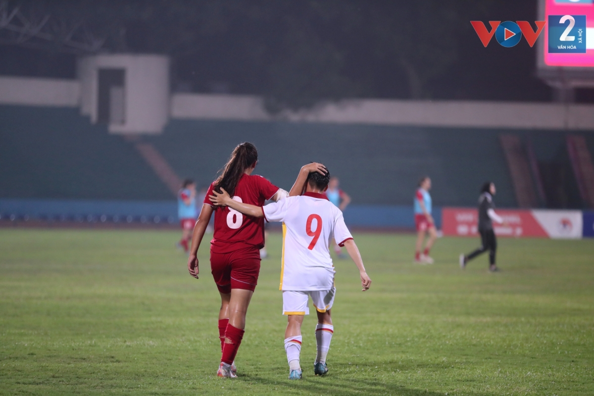 Các tuyển thủ U20 nữ Việt Nam luôn thể hiện tinh thần fair-play trong mỗi trận đấu