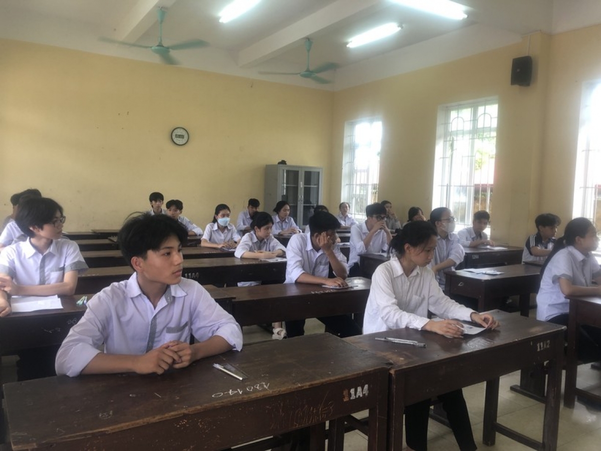 Điểm thi THPT Mỹ Lộc có 507 thí sinh đăng ký dự thi vào lớp 10 năm 2023
