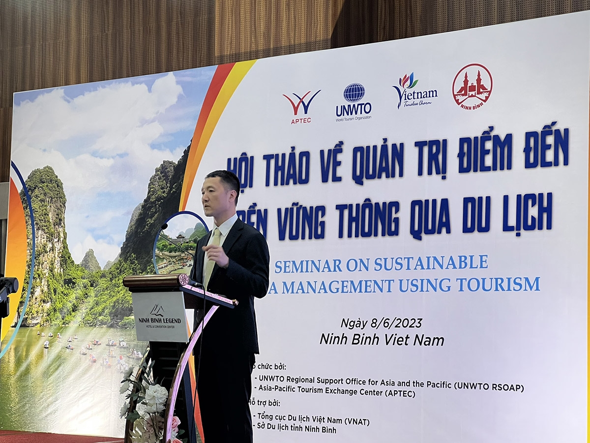 Ông Bùi Văn Mạnh- Giám đốc Sở Du lịch tỉnh Ninh Bình