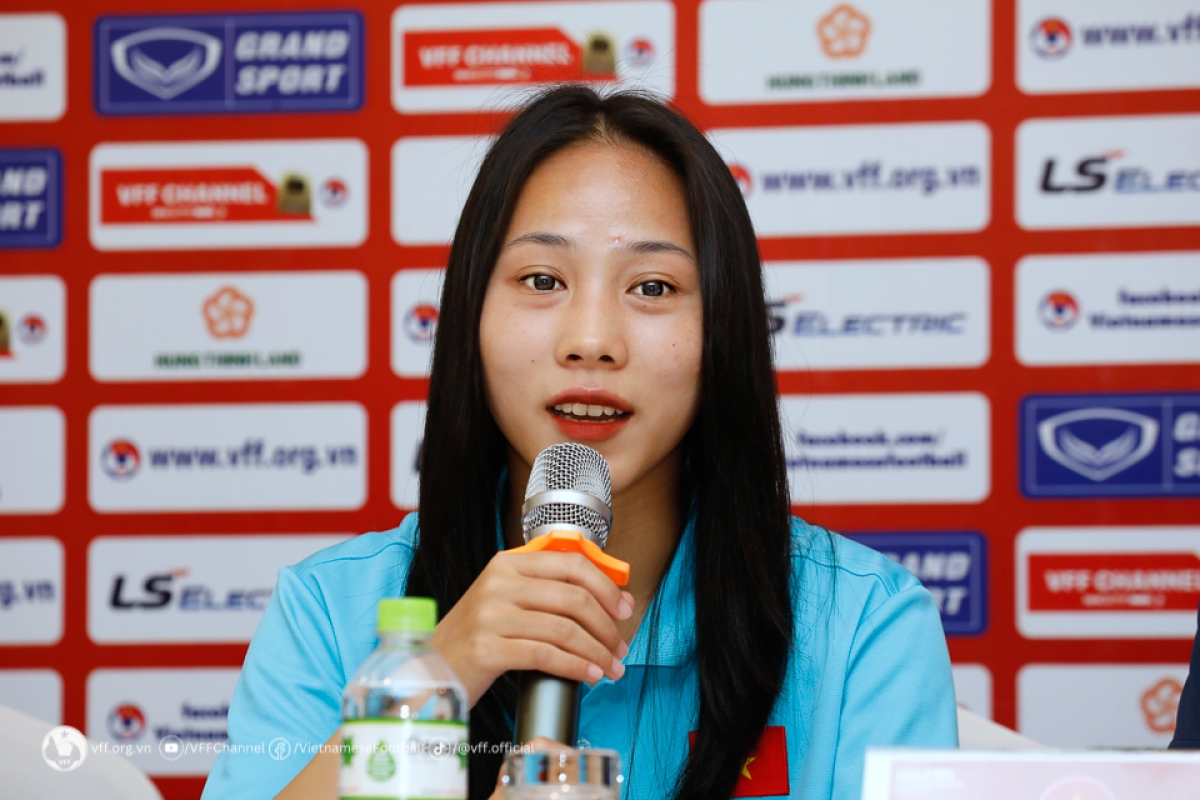 Hậu vệ Lê Thị Bảo Trâm - đội trưởng đội tuyển U20 nữ Việt Nam