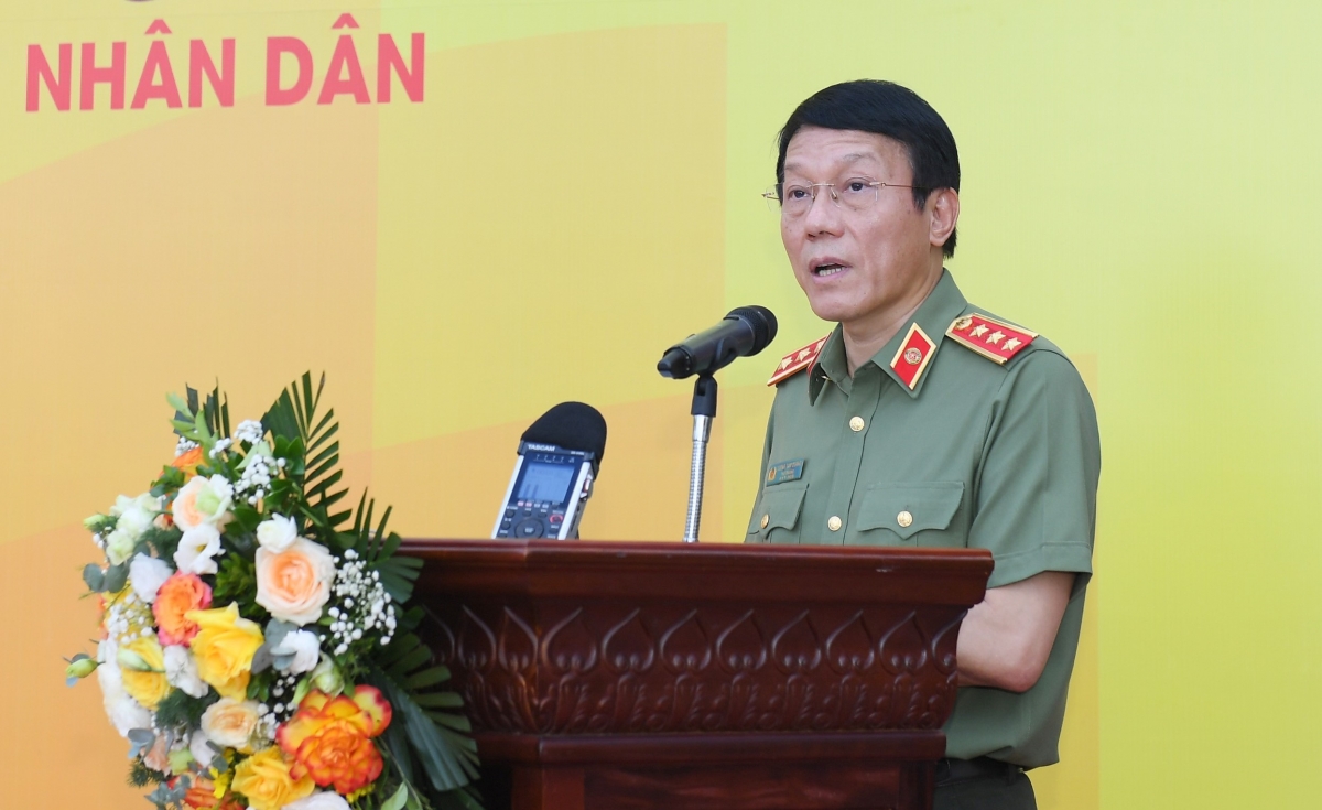 Thượng tướng Lương Tam Quang - Thứ trưởng Bộ Công an: Từ tinh thần của cuộc thi sẽ giúp mỗi cán bộ, chiến sĩ hết lòng hết sức phụng sự Tổ quốc, phục vụ nhân dân