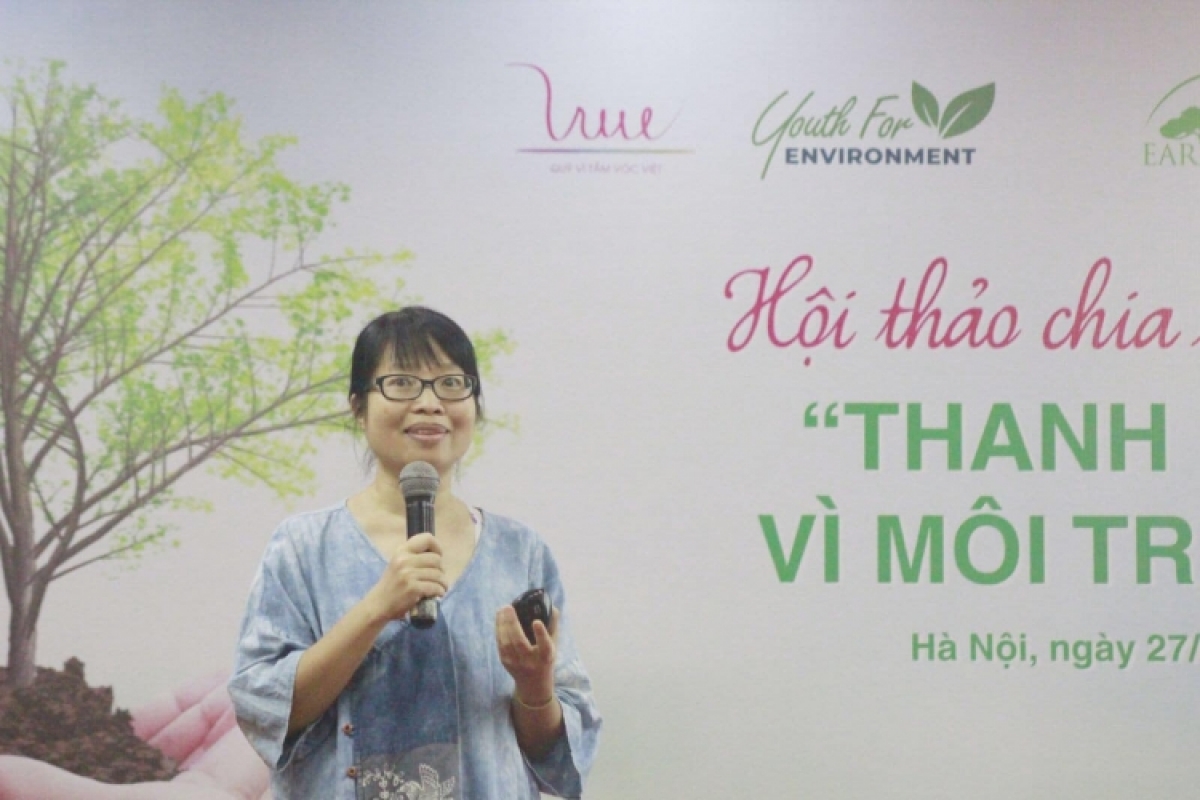 Bà Đỗ Vân Nguyệt - Giám đốc Trung tâm Sống và Học tập vì Môi trường và Cộng đồng
(Live &amp; Learn)