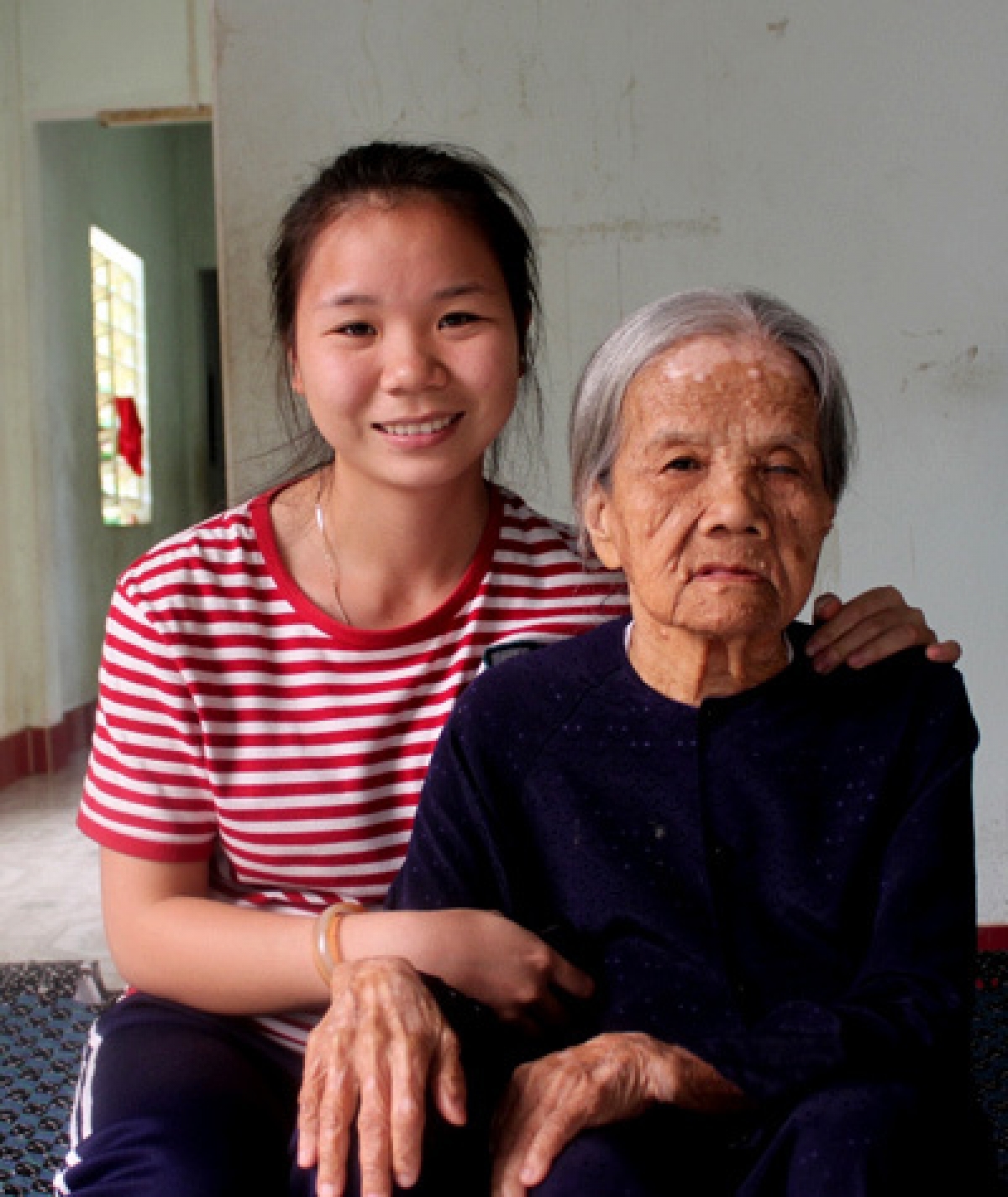Em Hồ Thị Hương coi bà Diệp như người mẹ thứ hai của mình