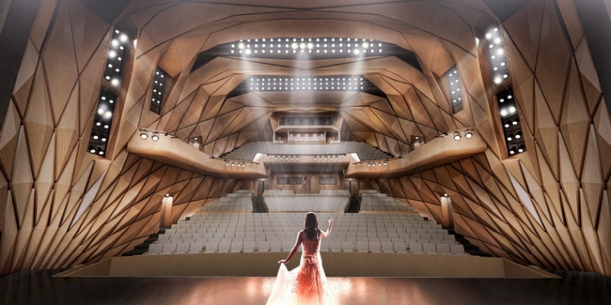 Mô hình khán phòng lớn của Nhà hát Hồ Gươm
 