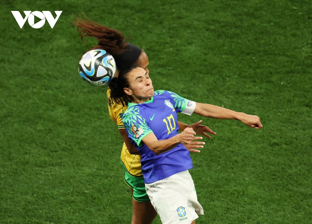 ĐT nữ Brazil bất ngờ bị loại ngay từ vòng bảng World Cup nữ 2023. (Ảnh: Reuters).