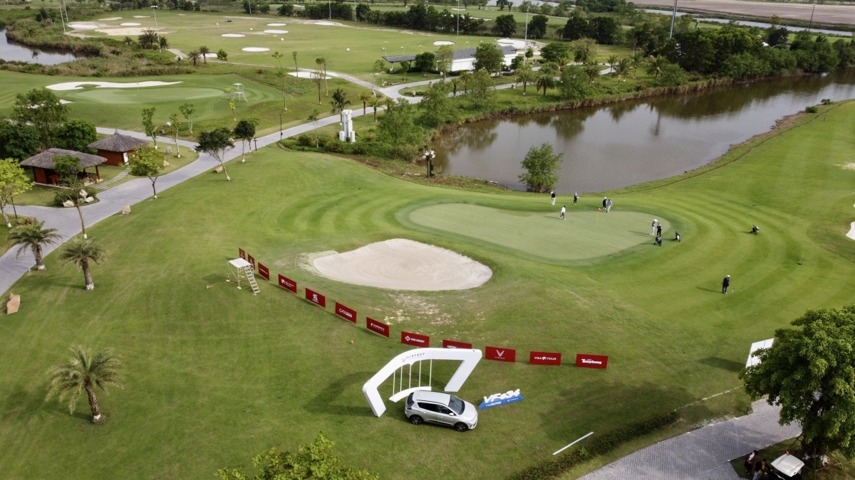 Sân Vinpearl Golf Hải Phòng năm thứ hai liên tiếp tổ chức Giải golf VĐQG  – Cúp VinFast