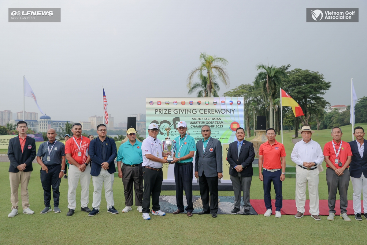 Giải đấu có sự góp mặt của các golf thủ trẻ hàng đầu Đông Nam Á